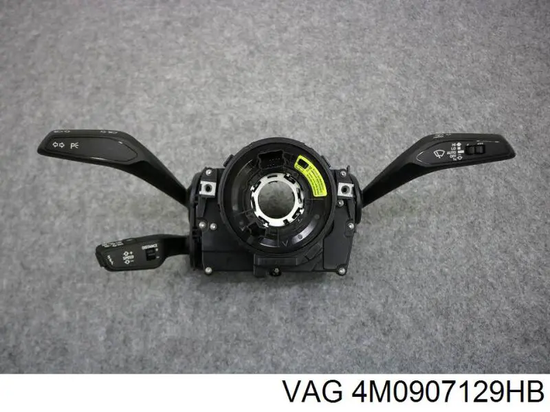 4N0907129AM VAG Comutador instalado na coluna da direção, montado