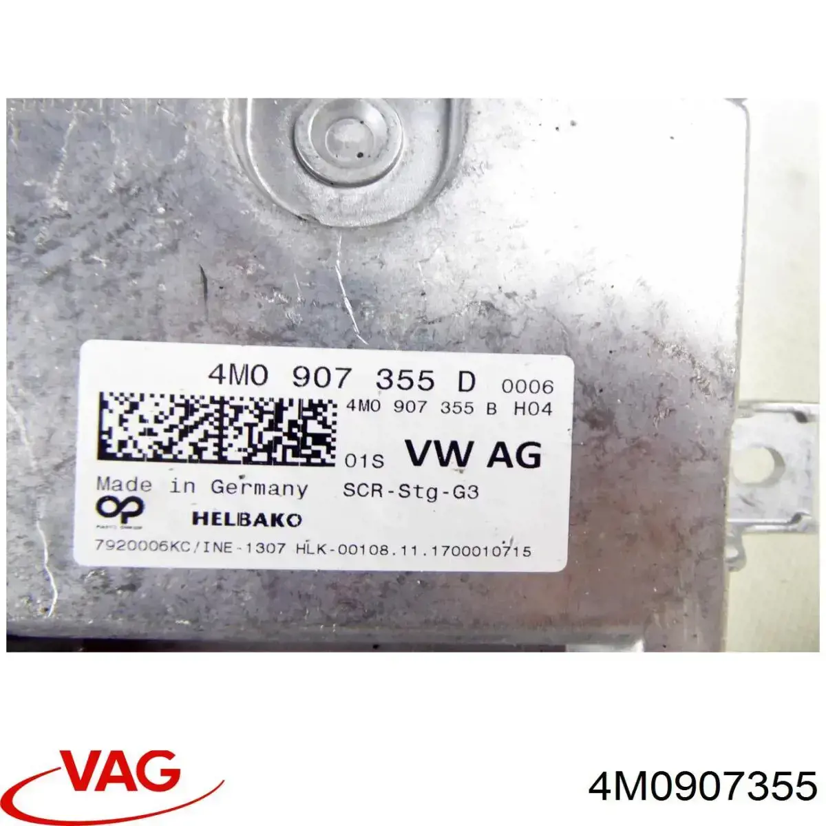 Unidade de controlo AD BLUE VAG 4M0907355 preço, a partir de 375,55 USD