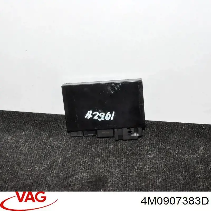 4M0907383D VAG Unidade de controlo de gancho de reboque