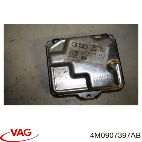 4M0907397AB VAG Módulo de direção (Centralina eletrônica) das luzes