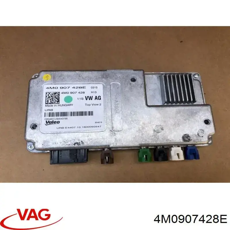 4M0907428E VAG Módulo de direção da câmara