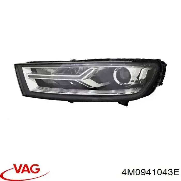 Luz esquerda VAG 4M0941005B preço, a partir de 1511,53 USD