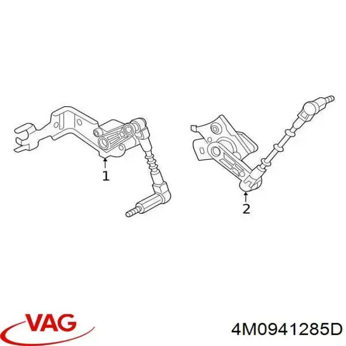 Sensor dianteiro esquerdo do nível de posição de carroçaria VAG 4M0941285D preço, a partir de 59,00 USD