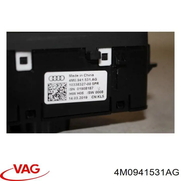 Compre 4M0941531AG VAG Comutador das luzes no "painel de instrumentos"