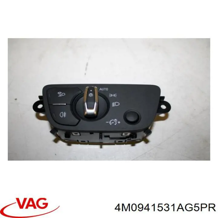 4M0941531AN5PR VAG Comutador das luzes no "painel de instrumentos"