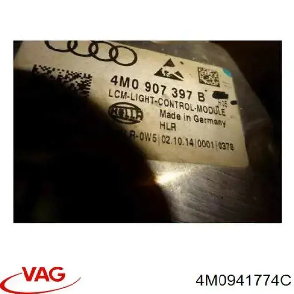 4M0941774C VAG Luz direita