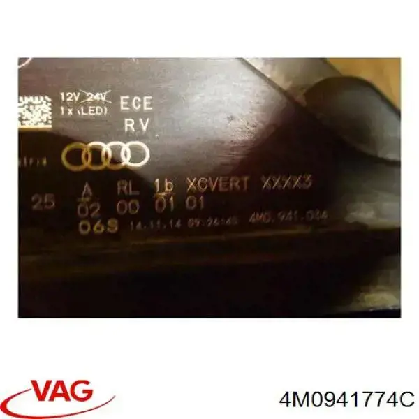 Luz direita VAG 4M0941774C preço, a partir de 1445,96 USD