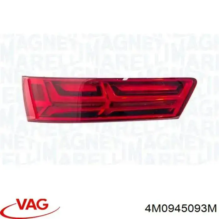 4M0945093M VAG Lanterna traseira esquerda