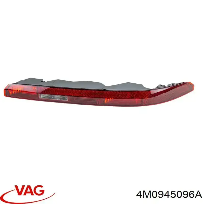 4M0945096A VAG Lanterna do pára-choque traseiro direito