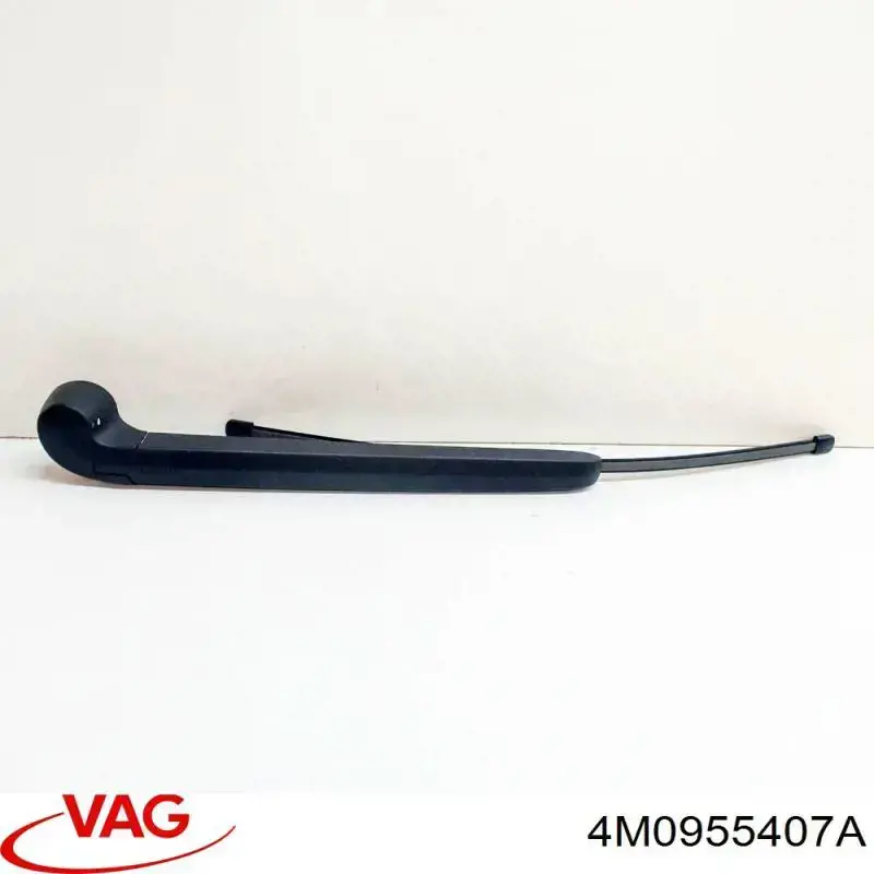 4M0955407A VAG Braço de limpa-pára-brisas de vidro traseiro