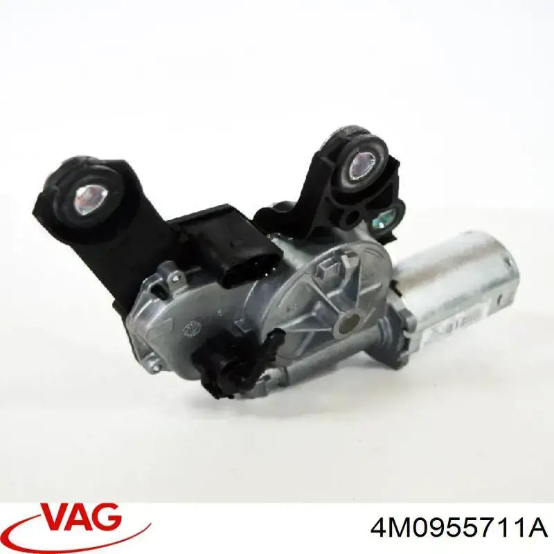 4M0955711A VAG Motor de limpador pára-brisas de vidro traseiro
