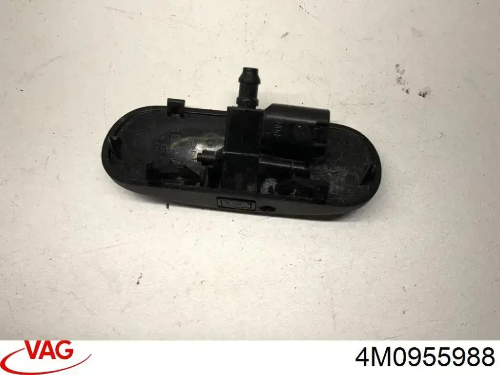 4M0955988 VAG Injetor direito de fluido para lavador de pára-brisas
