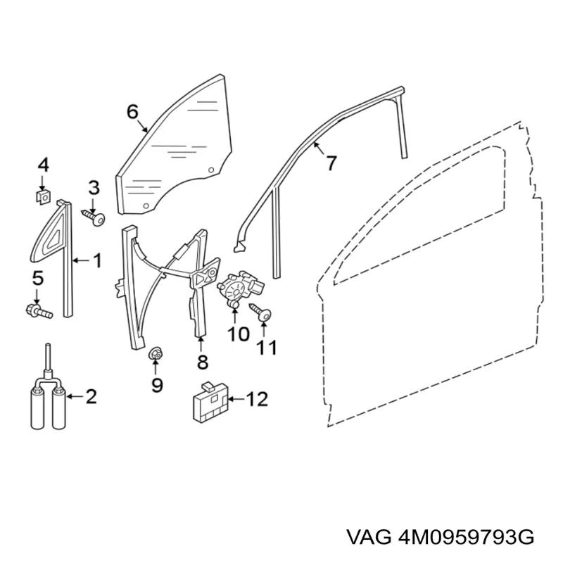 Módulo de conforto da porta dianteira VAG 4M0959793G preço, a partir de 58,58 USD
