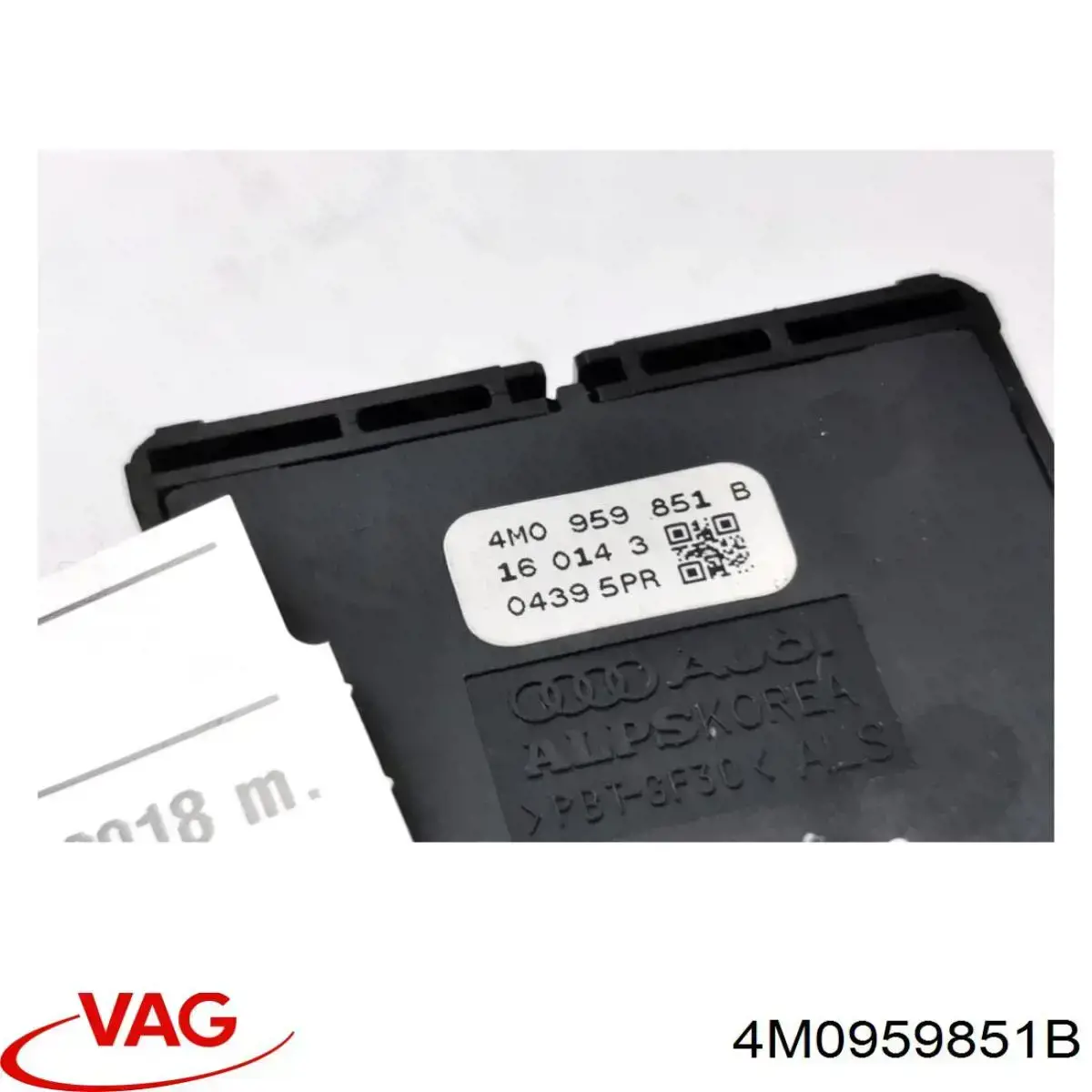 Unidade de botões dianteira esquerda de controlo de elevador de vidro VAG 4M0959851B preço, a partir de 56,59 USD
