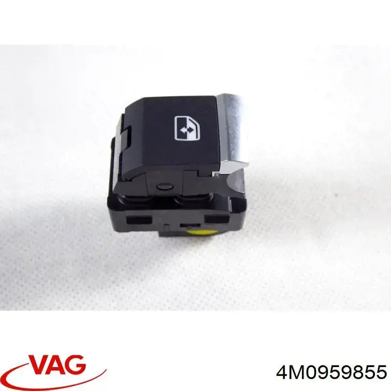 4M0959855 VAG Botão dianteiro direito de ativação de motor de acionamento de vidro