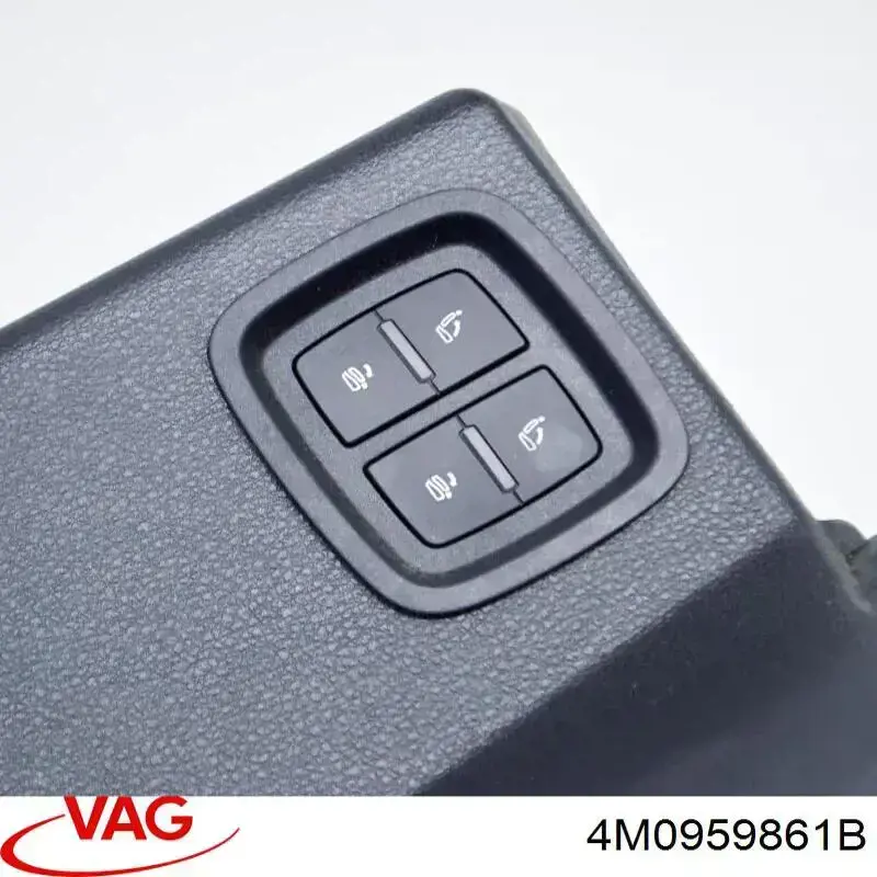 Compre 4M0959861B VAG Unidade de botões do mecanismo de regulação de assento