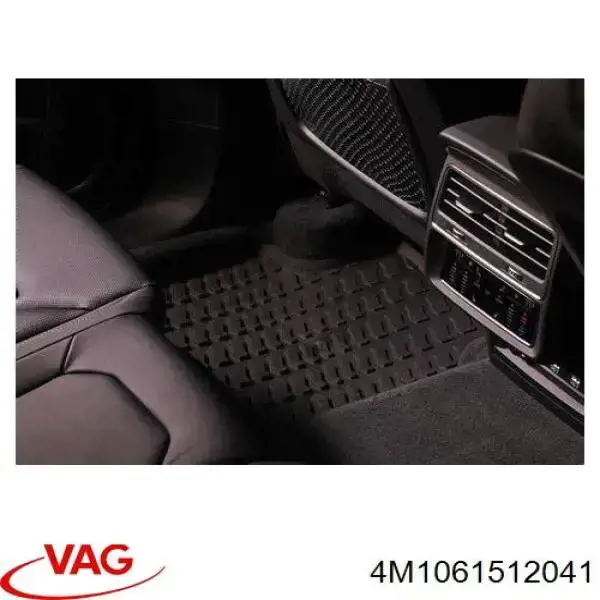 Tapete traseiro, kit de 2 un. VAG 4M1061512041 preço, a partir de 110,47 USD