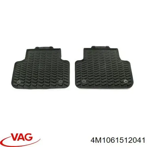 Compre 4M1061512041 VAG Tapete traseiro, kit de 2 un.