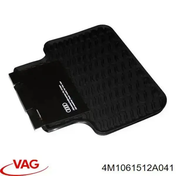 4M1061512A041 VAG Tapete traseiro, kit de 2 un.