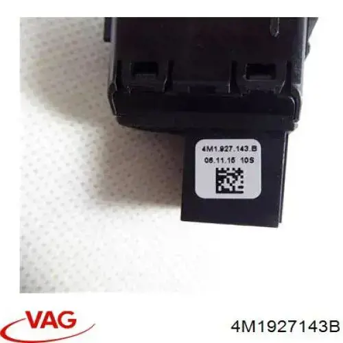 Tecla do freio de estacionamento eletromecânico VAG 4M1927143B preço, a partir de 62,99 USD