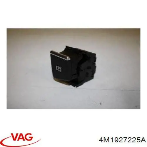 4M1927225A VAG Tecla do freio de estacionamento eletromecânico