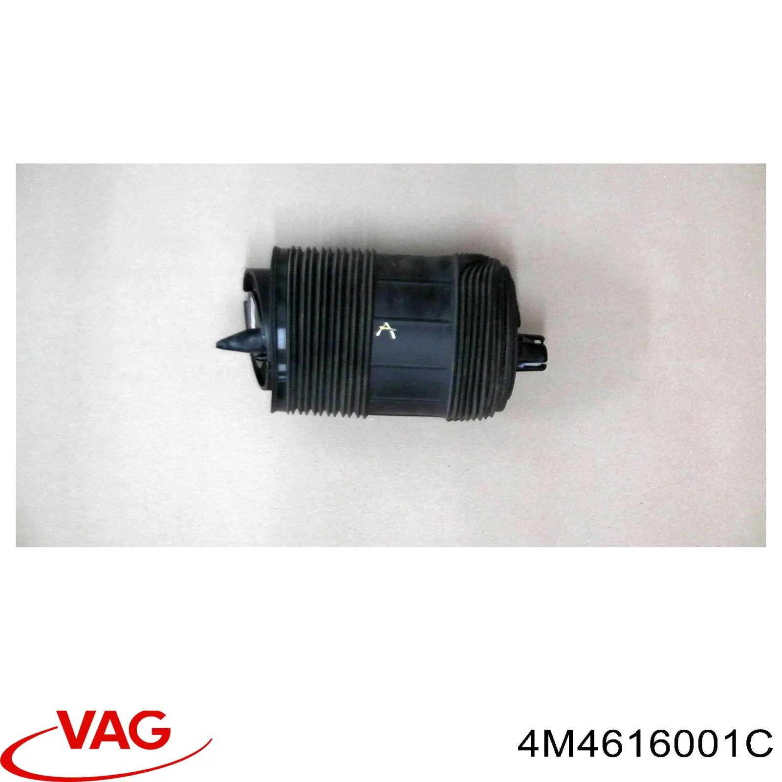 4M4616001C VAG Coxim pneumático (suspensão de lâminas pneumática) do eixo traseiro