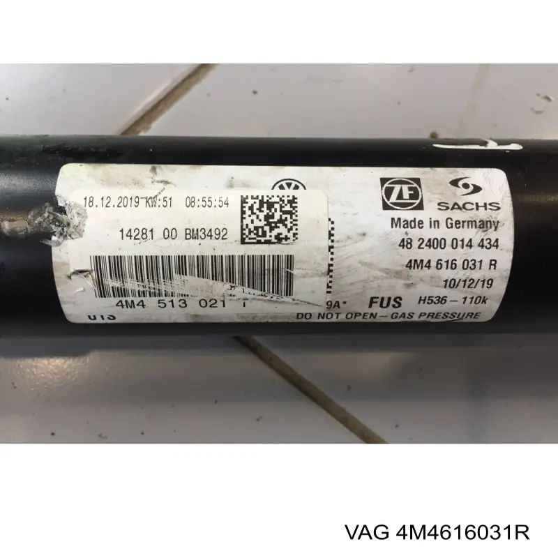 Amortecedor traseiro Sachs 319163 preço, a partir de 492,55 USD