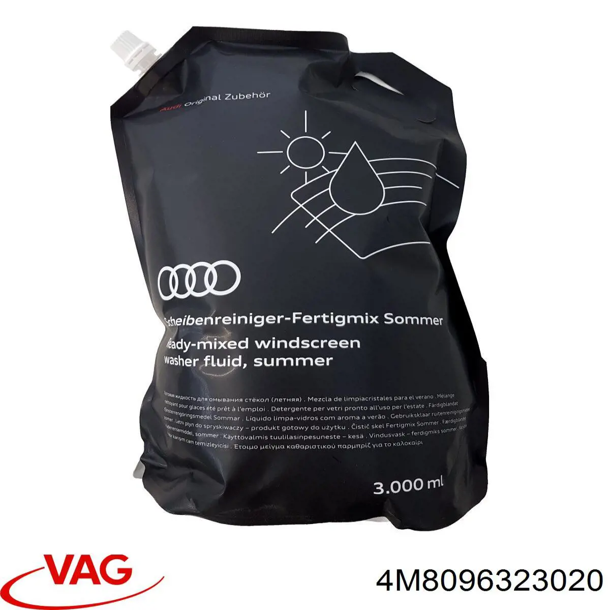 Fluido para lavador de pára-brisas VAG 4M8096323020 preço, a partir de 16,05 USD