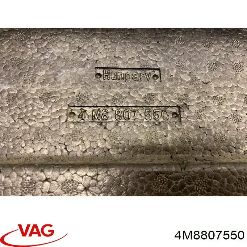 Absorvedor (enchido) do pára-choque dianteiro VAG 4M8807550 preço, a partir de 93,38 USD