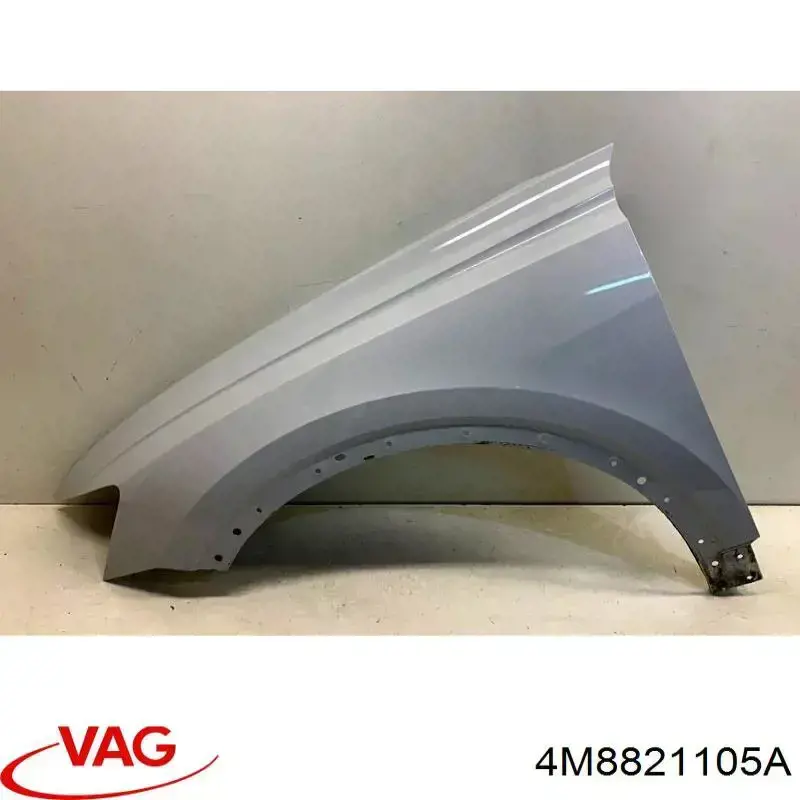 4M8821105A VAG Pára-lama dianteiro esquerdo