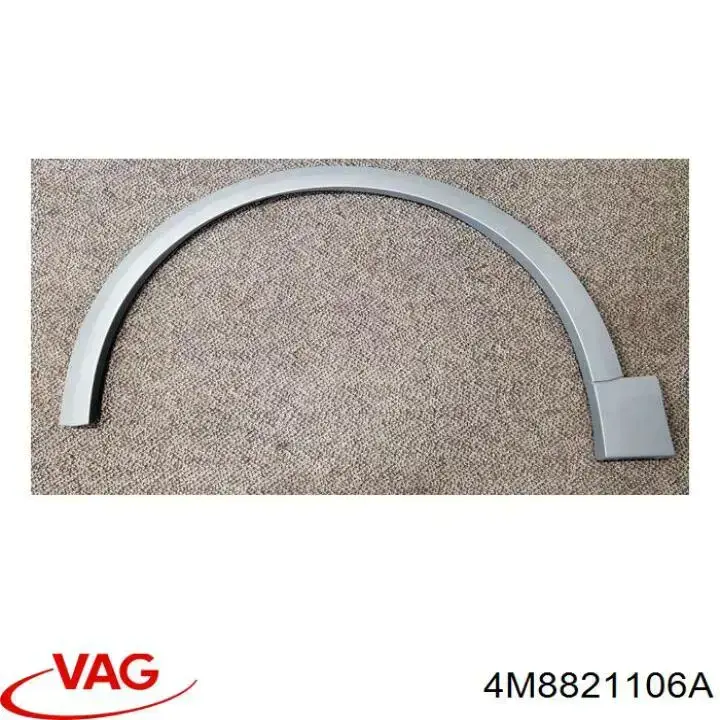 Pára-lama dianteiro direito VAG 4M8821106A preço, a partir de 1031,42 USD