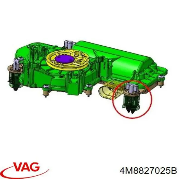 Compre 4M8827025B VAG Tampa de porta-malas