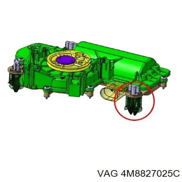 Tampa de porta-malas VAG 4M8827025C preço, a partir de 1729,40 USD