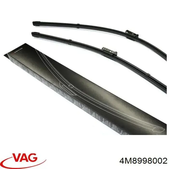 Limpa-pára-brisas do pára-brisas, kit de 2 un. VAG 4M8998002 preço, a partir de 31,20 USD