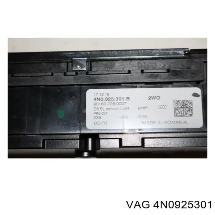 Bloco de botões do console central VAG 4N0925301 preço, a partir de 88,53 USD