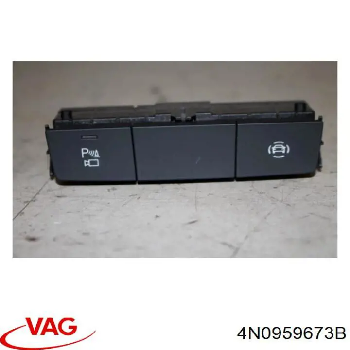 4N0959673B VAG Bloco de botões do console central