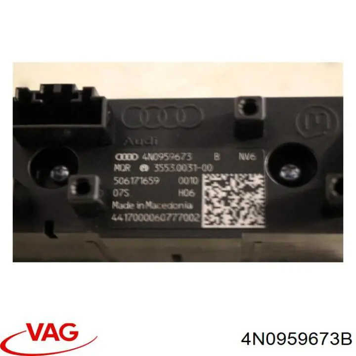 Bloco de botões do console central VAG 4N0959673B preço, a partir de 64,45 USD