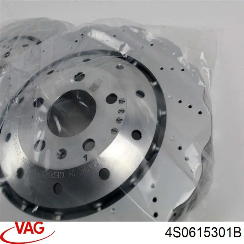Disco do freio dianteiro VAG 4S0615301B preço, a partir de 729,11 USD