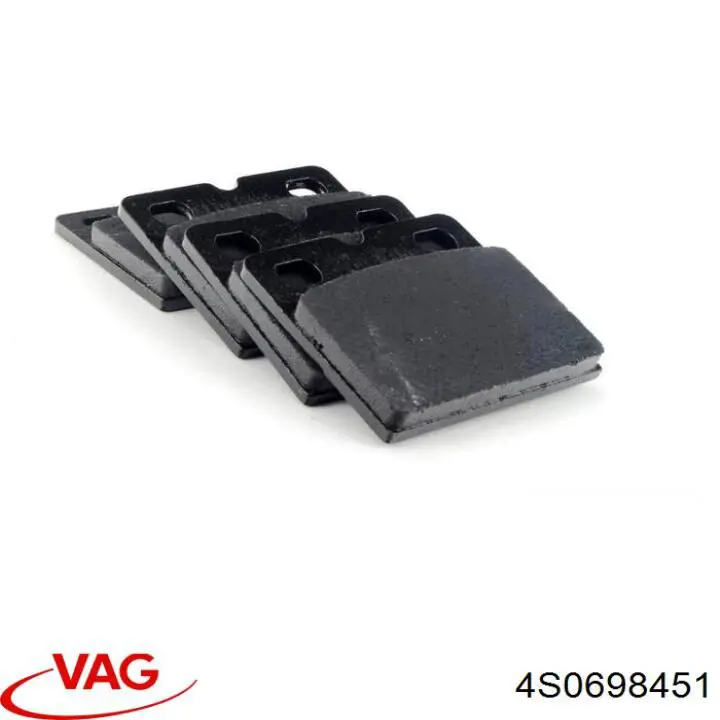 Sapatas do freio dianteiras de disco VAG 4S0698451AF preço, a partir de 1032,89 USD