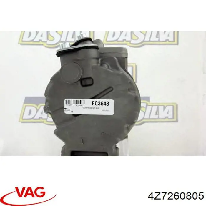 4Z7260805 VAG Compressor de aparelho de ar condicionado