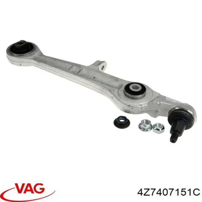 Braço oscilante inferior esquerdo/direito de suspensão dianteira VAG 4Z7407151C preço, a partir de 93,78 USD