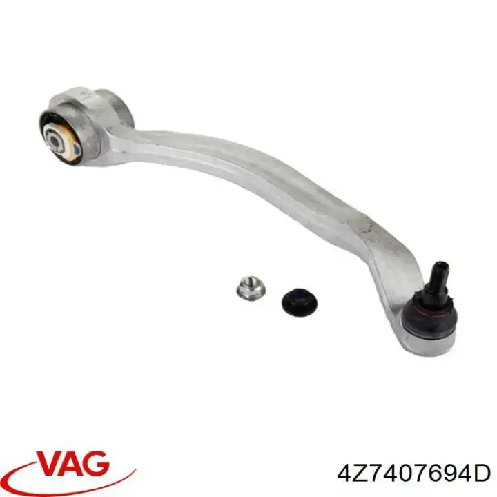 Braço oscilante inferior direito de suspensão dianteira VAG 4Z7407694D preço, a partir de 95,34 USD