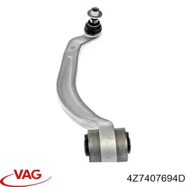 Compre 4Z7407694D VAG Braço oscilante inferior direito de suspensão dianteira
