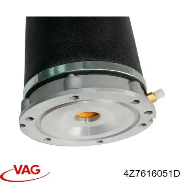 Coxim pneumático (suspensão de lâminas pneumática) do eixo dianteiro VAG 4Z7616051D preço, a partir de 379,03 USD
