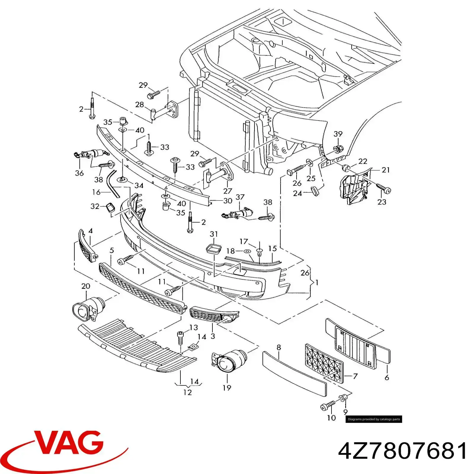 4Z7807681 VAG 