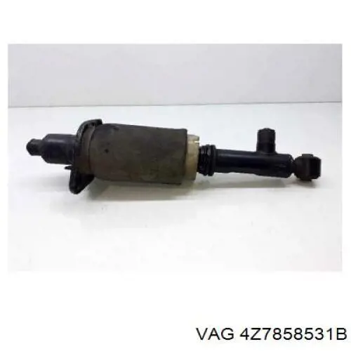 Espelho de retrovisão esquerdo 4Z7858531B VAG