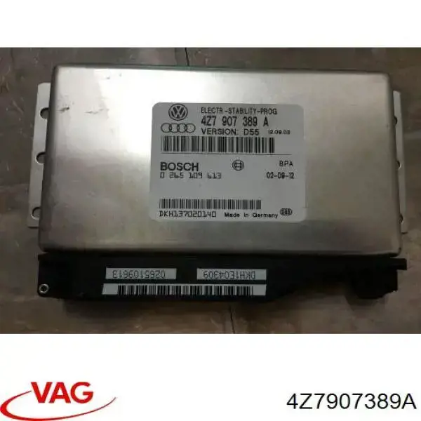 4Z7907389A VAG Unidade de controlo ESP