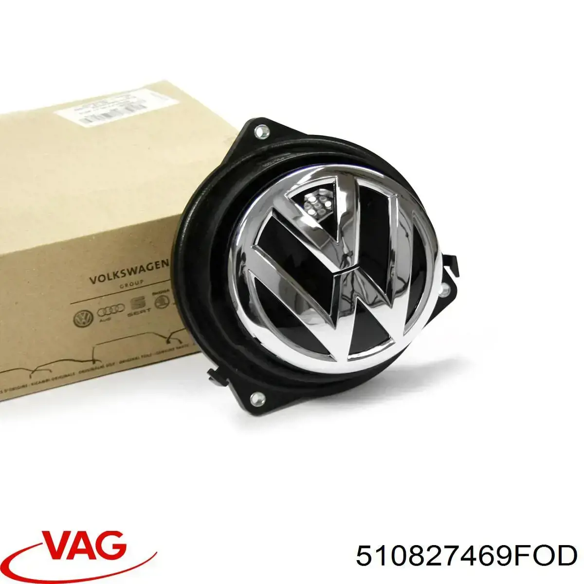 510827469FOD VAG Puxador externo de tampa de porta-malas (de 3ª/5ª porta traseira)