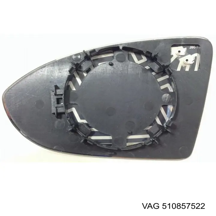 Compre 510857522 VAG Elemento espelhado do espelho de retrovisão direito