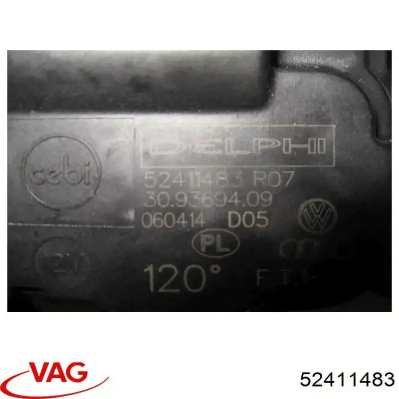Motor de comporta de recirculação de ar 52411483 VAG